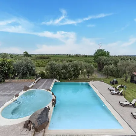 In Carlentini With Swimming Pool Garden Terrace *
